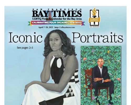 San Francisco Bay Times offers hope with front-page images of Obama portraits