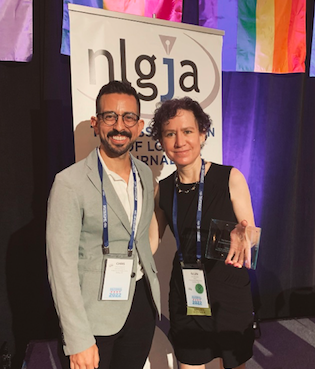 Why our first NLGJA award means so much