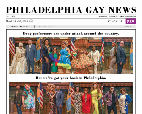 Philly candidates and drag queens make the front page