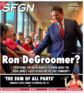 SFGN’s DeSantis “Groomer” issue censored by Issuu