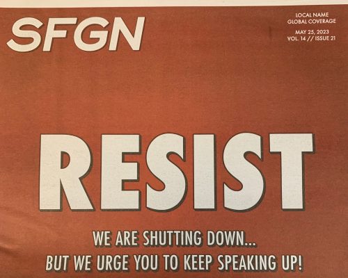 SFGN goes out on a sad but defiant note