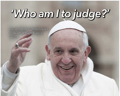 Pope Francis remembered by LGBTQ media